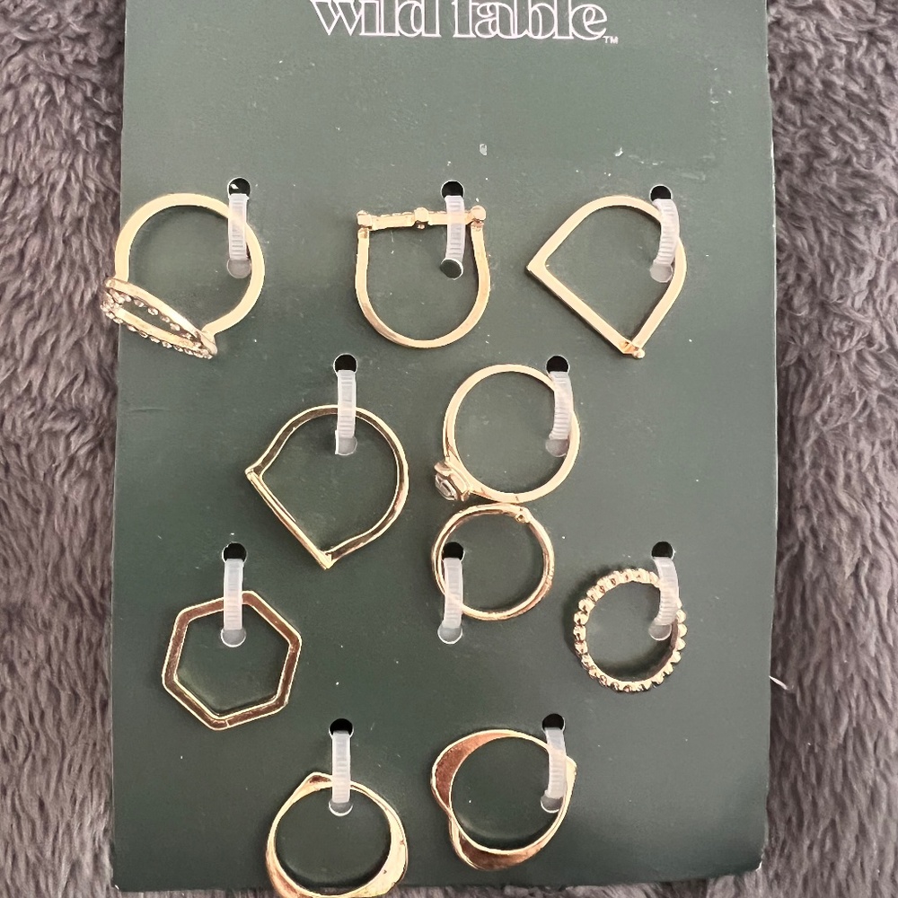 Fashionable rings